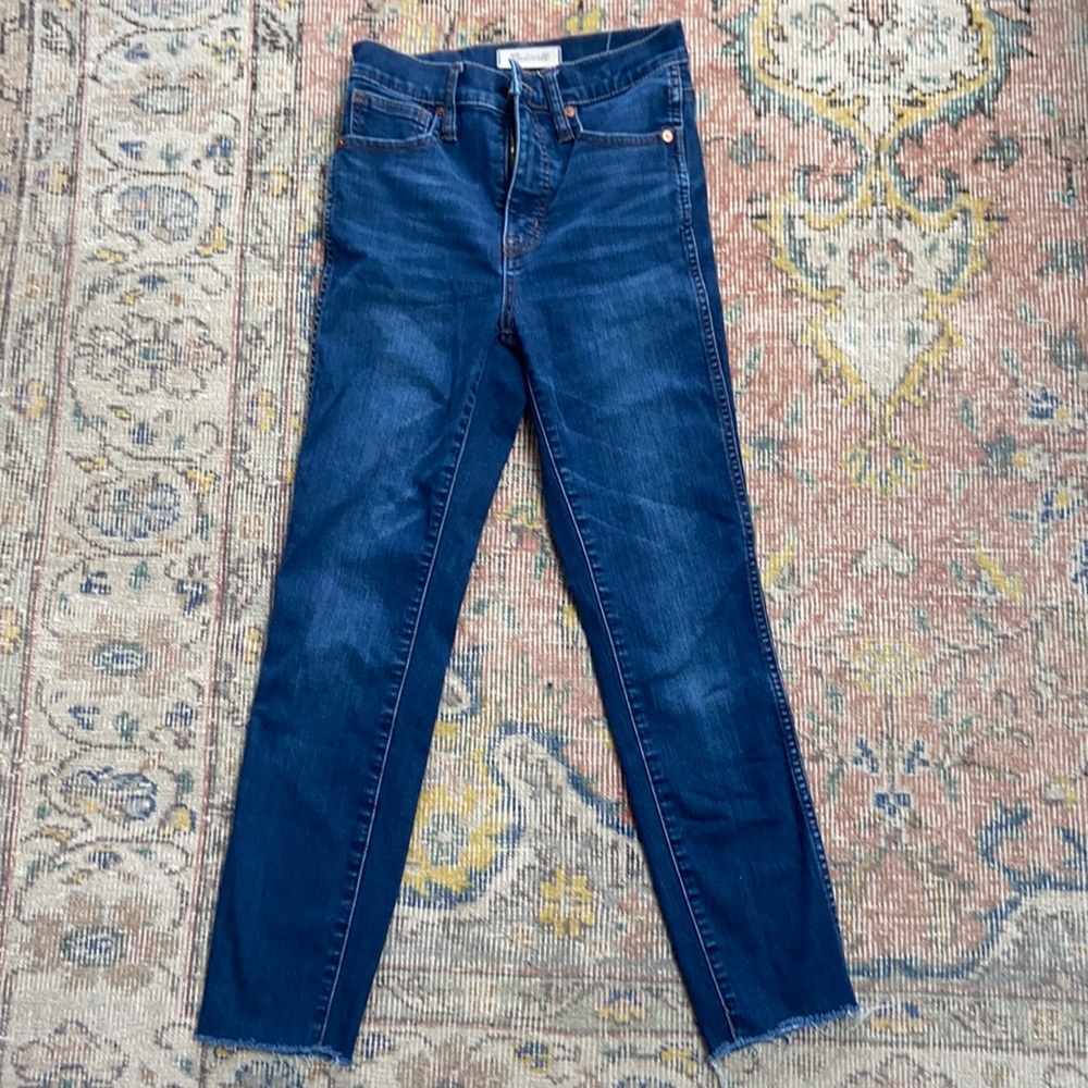 Madewell 10” High Rise Skinny size 25